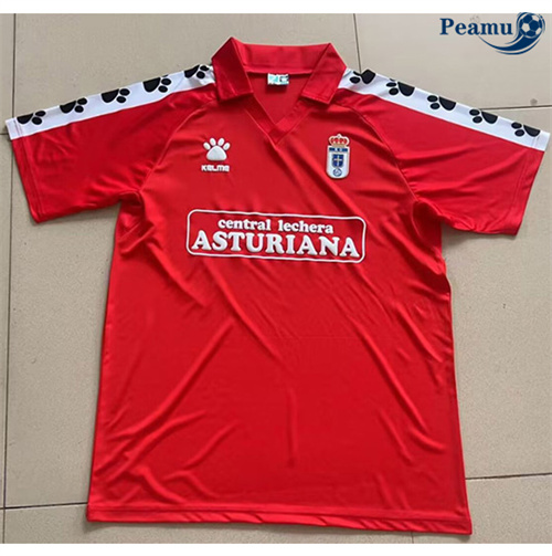 Maillot foot Rétro Real Oviedo Exterieur 2019-92