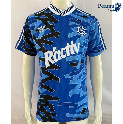 Maillot foot Rétro Schalke 04 Domicile 1992-93