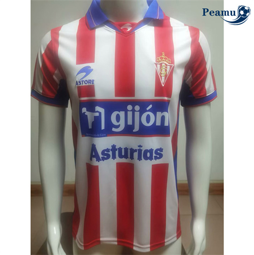 Maillot foot Rétro Sporting Gijon Domicile 2001-02