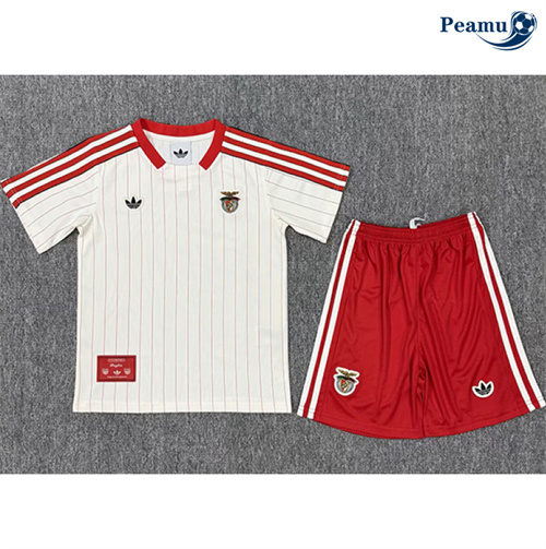 Maillot foot Benfica Enfant Blanc 2025-2026