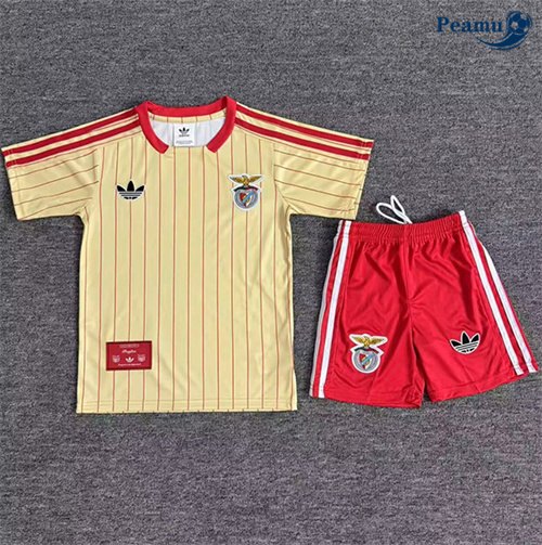 Maillot foot Benfica Enfant Jaune 2025-2026