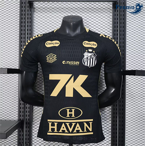 Maillot foot Santos Player Noir 2025-2026