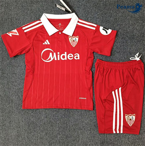 Maillot foot Seville Enfant Exterieur 2025-2026