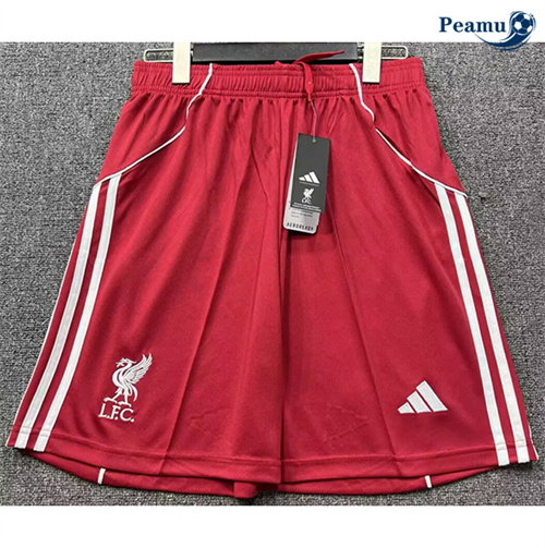 Maillot foot Shorts Liverpool Domicile 2025-2026