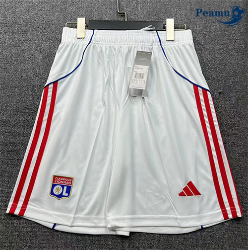 Maillot foot Shorts Lyon Domicile 2025-2026