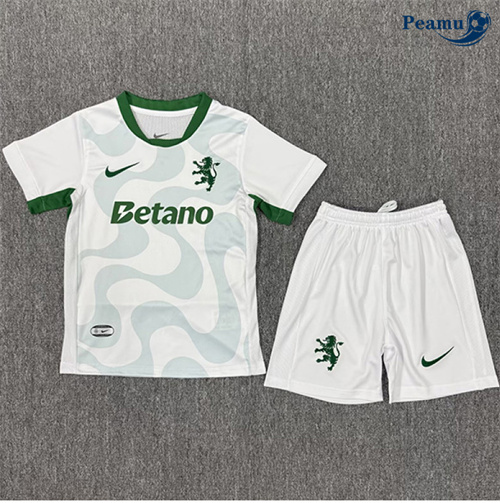Maillot foot Sporting CP Enfant Exterieur 2025-2026