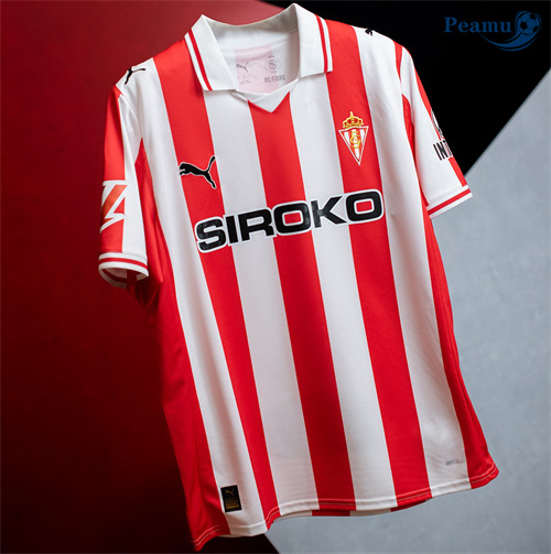 Maillot foot Sporting Gijon Domicile 2025-2026