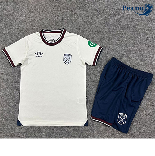 Maillot foot West Ham United Enfant Exterieur 2025-2026