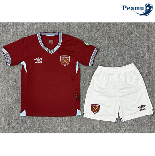 Maillot foot West Ham United Enfant Domicile 2025-2026
