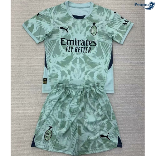 AC Milan Enfant Maillot Gardien De But Vert 2024