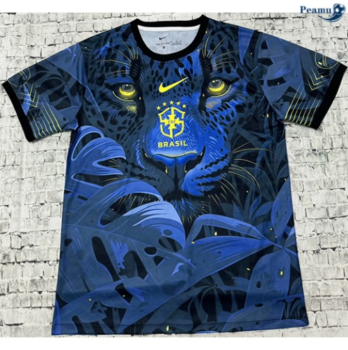 Brésil Maillot Édition spéciale Blue/Noir 2024