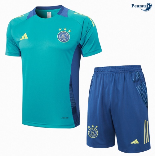 Kit Entrainement Ajax + Shorts vert 2024