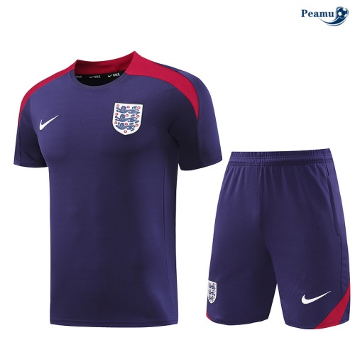 Kit Entrainement Angleterre + Shorts Violet 2024