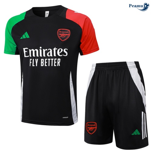 Kit Entrainement Arsenal + Shorts noir 2024
