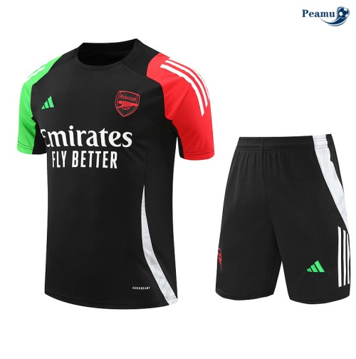 Kit Entrainement Arsenal + Shorts noir 2024