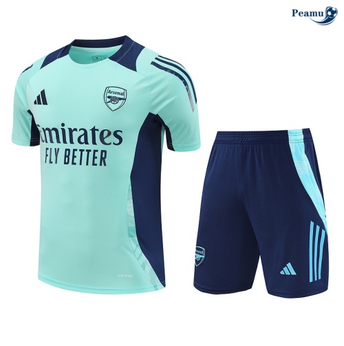 Kit Entrainement Arsenal + Shorts Bleu 2024