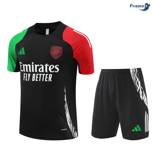 Kit Entrainement Arsenal Enfant + Shorts noir 2024
