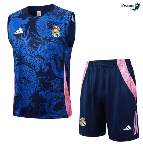 Kit Entrainement Arsenal Debardeur + Shorts Bleu marine 2024