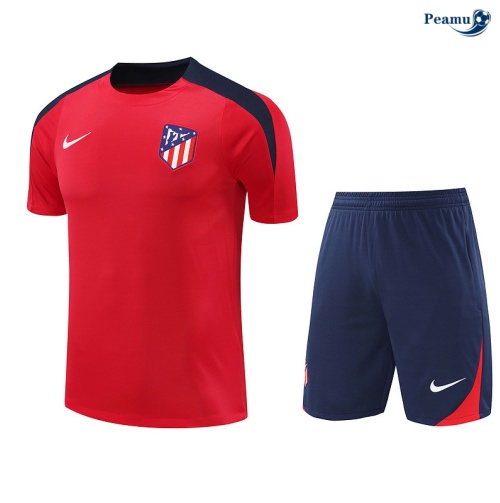 Kit Entrainement Atletico Madrid + Shorts rouge 2024