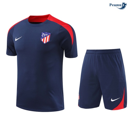 Kit Entrainement Atletico Madrid + Shorts Bleu marine 2024