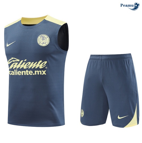 Kit Entrainement CF América Debardeur + Shorts Gris 2024