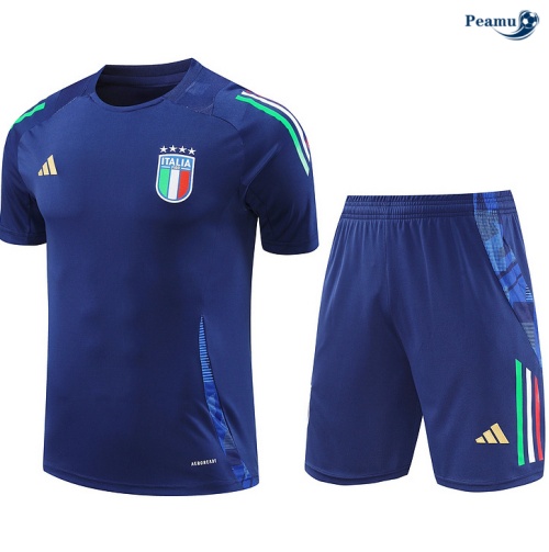 Kit Entrainement Italie + Shorts Bleu marine 2024