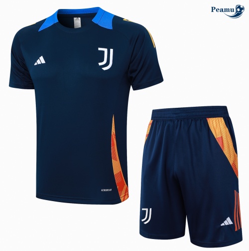 Kit Entrainement Juventus + Shorts Bleu marine 2024