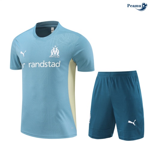 Kit Entrainement Marseille + Shorts vert 2024