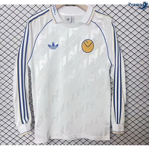 Leeds United Maillot Édition spéciale Vintage Manche Longue Blanc 2024