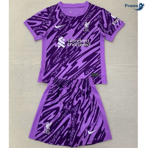 Liverpool Enfant Gardien de but Violet 2024