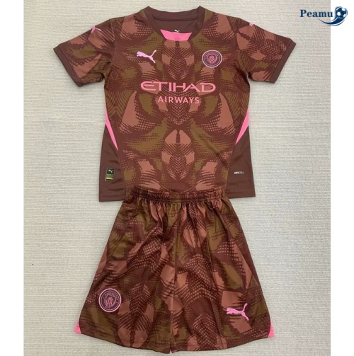Manchester City Enfant Gardien de but brun 2024