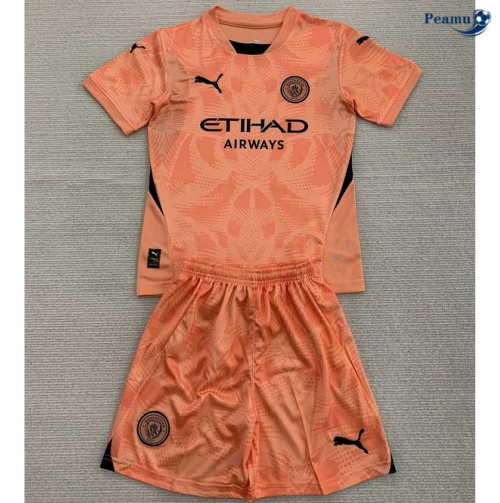 Manchester City Enfant Gardien de but Orange 2024