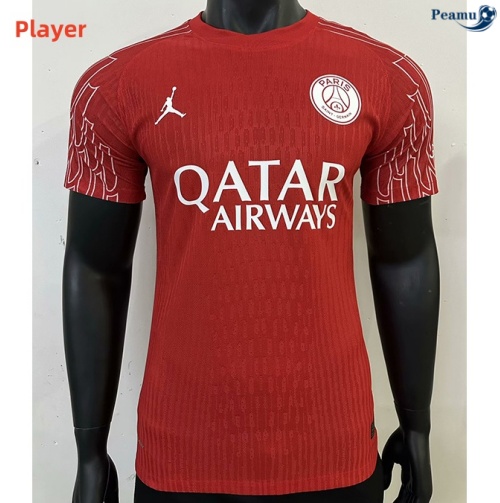 PSG Player Maillot Rouge 2024