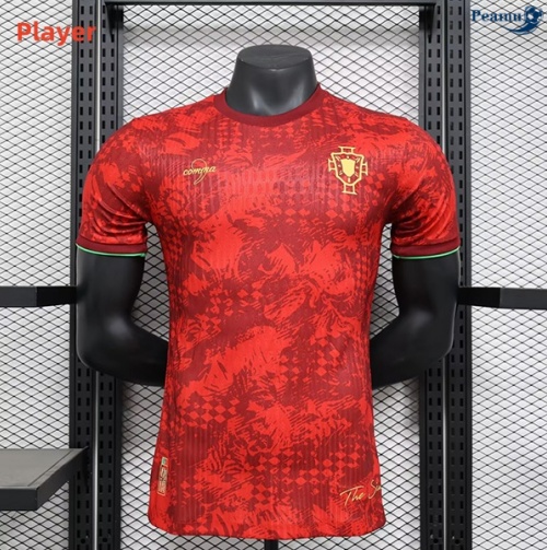 Portugal Player Maillot Édition spéciale Rouge 2024