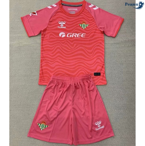 Real Betis Enfant Maillot Gardien De But Rose 2024