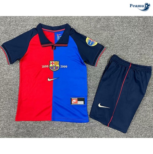 Rétro Barcelone Enfant Domicile 1999-00