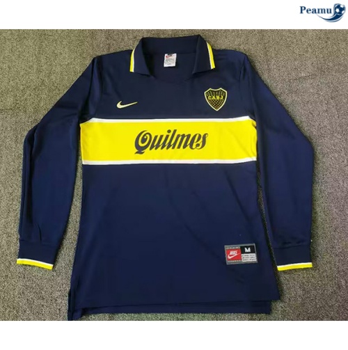 Rétro Boca Juniors Maillot Domicile Manche Longue 1997