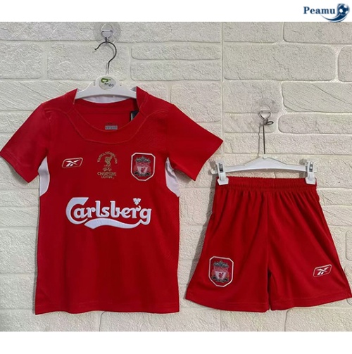 Rétro Liverpool Enfant Domicile 2005-06