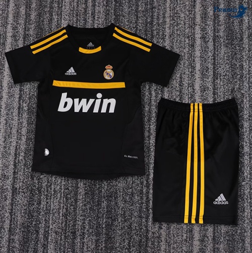 Rétro Real Madrid Enfant Gardien de but Noir 2011-12