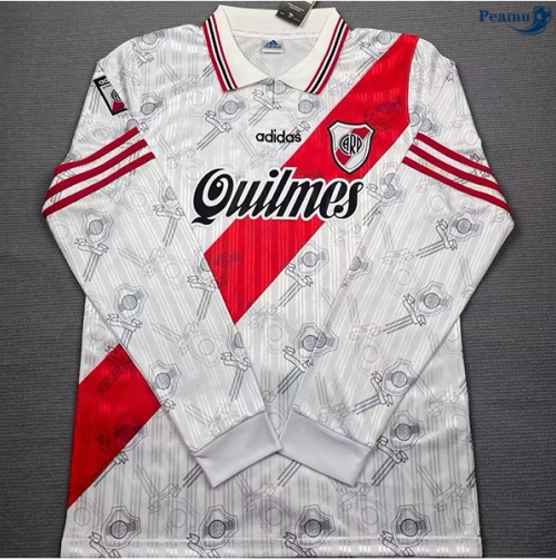 Rétro River Plate Maillot Domicile Manche Longue 1996-97