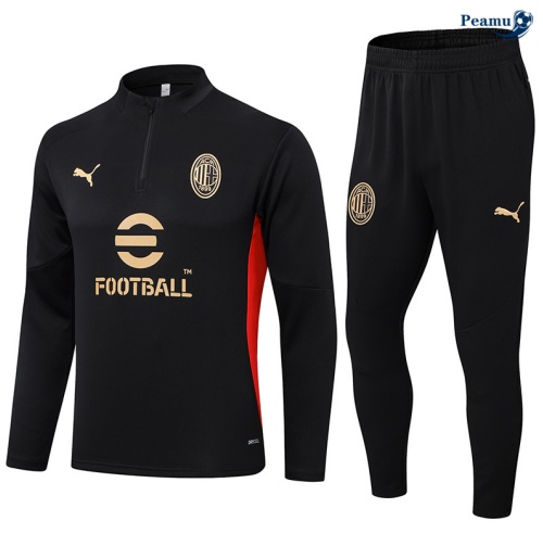 Survetement AC Milan noir 2024