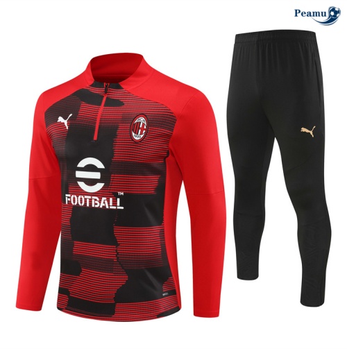 Survetement AC Milan Enfant rouge 2024