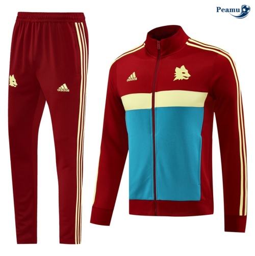 Veste Survetement AS Rome rouge 2024