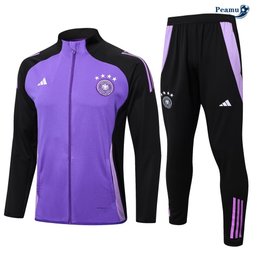 Veste Survetement Allemagne Enfant Violet 2024