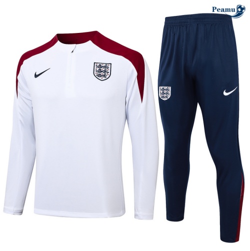 Survetement Angleterre Blanc 2024
