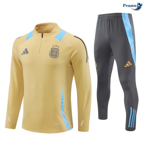 Survetement Argentine jaune 2024