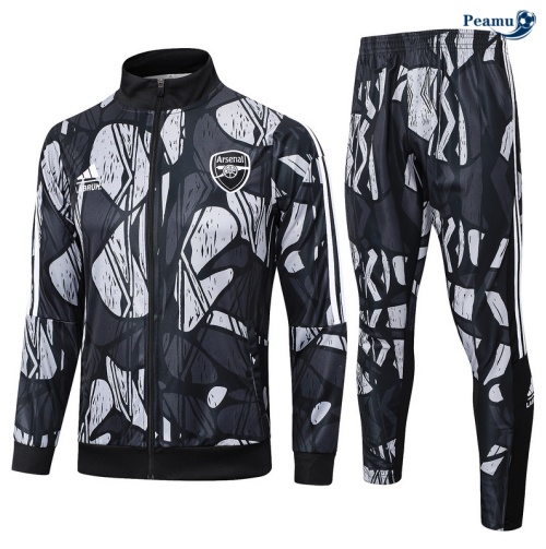 Veste Survetement Arsenal Gris 2024