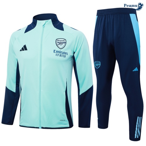 Veste Survetement Arsenal vert clair 2024