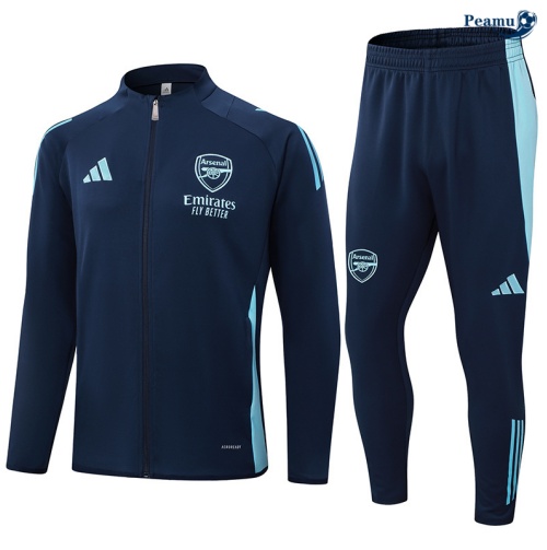 Veste Survetement Arsenal Bleu marine 2024