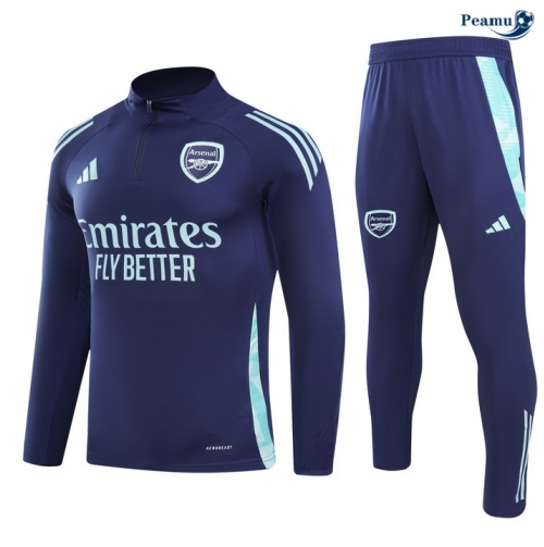 Survetement Arsenal Enfant Bleu 2024